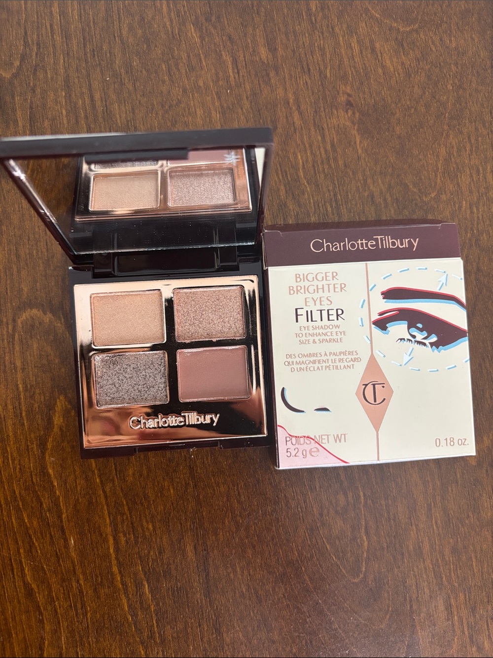 Charlotte Tilbury NEW Bigger Brighter Eyes Exagger-Eyes eyeshadow palette